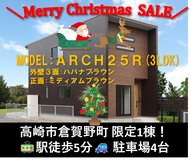 限定1棟 クリスマス特別セール！ 画像